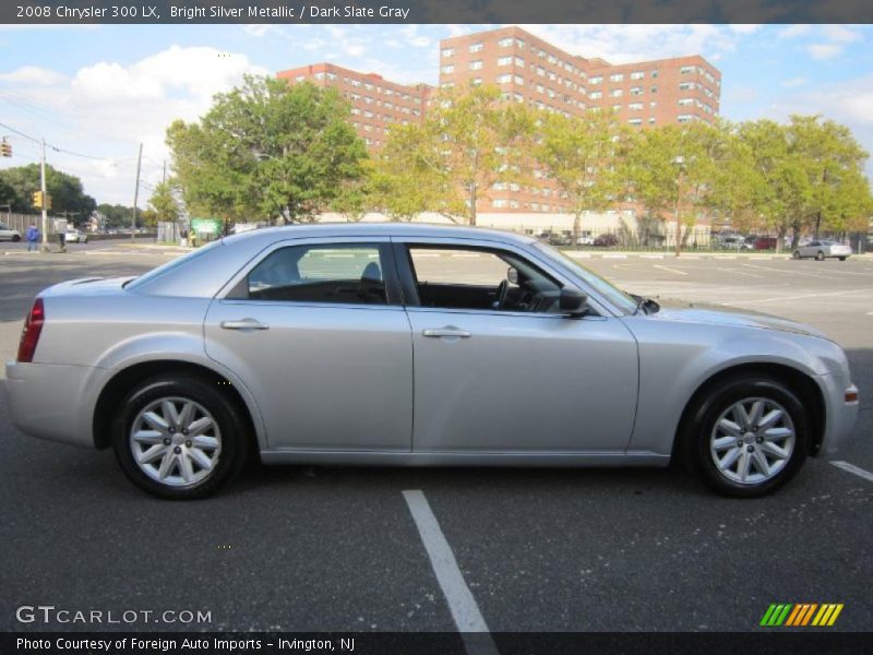 Bright Silver Metallic / Dark Slate Gray 2008 Chrysler 300 LX