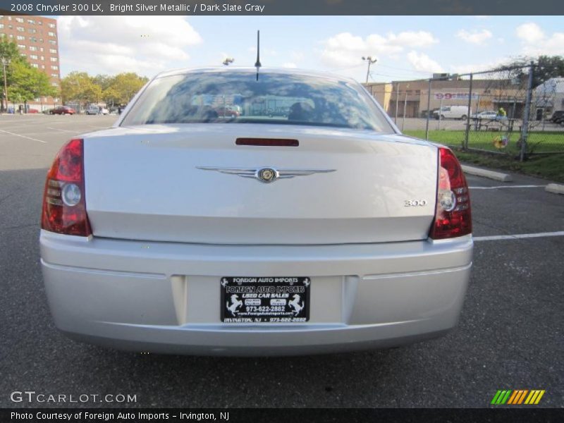 Bright Silver Metallic / Dark Slate Gray 2008 Chrysler 300 LX