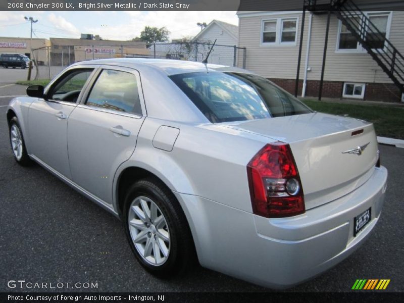 Bright Silver Metallic / Dark Slate Gray 2008 Chrysler 300 LX