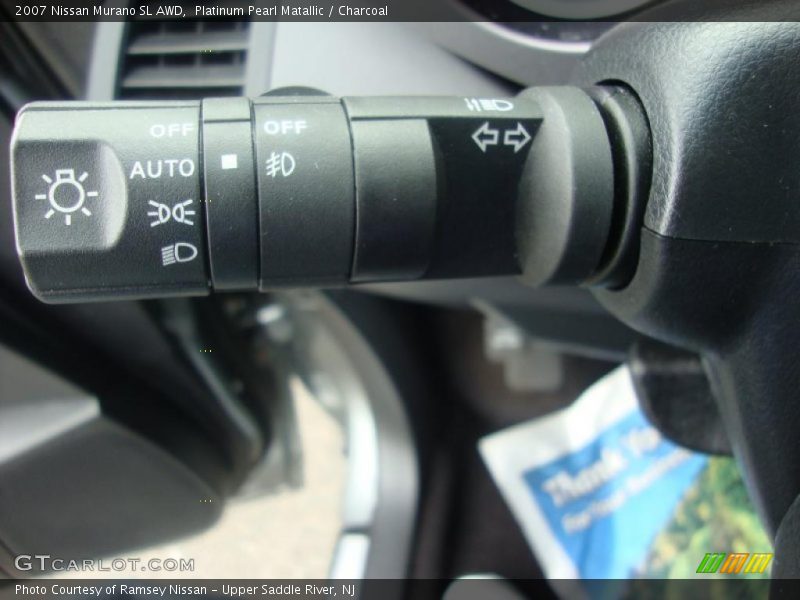 Platinum Pearl Matallic / Charcoal 2007 Nissan Murano SL AWD