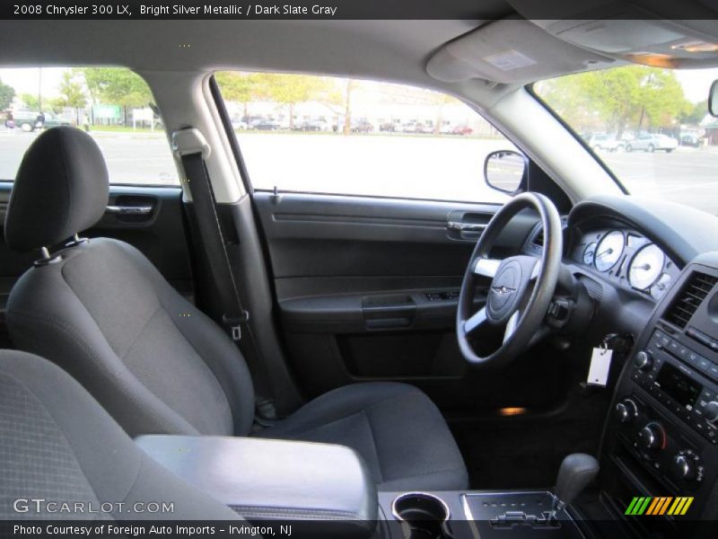 Bright Silver Metallic / Dark Slate Gray 2008 Chrysler 300 LX