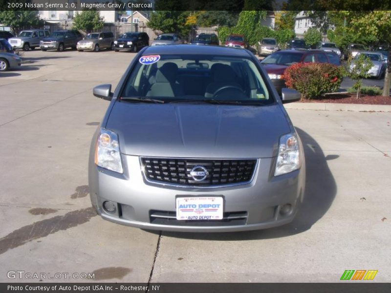 Magnetic Gray / Charcoal 2009 Nissan Sentra 2.0