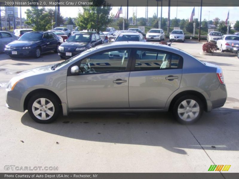 Magnetic Gray / Charcoal 2009 Nissan Sentra 2.0
