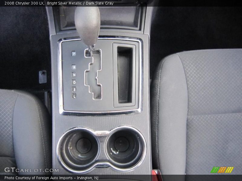 Bright Silver Metallic / Dark Slate Gray 2008 Chrysler 300 LX