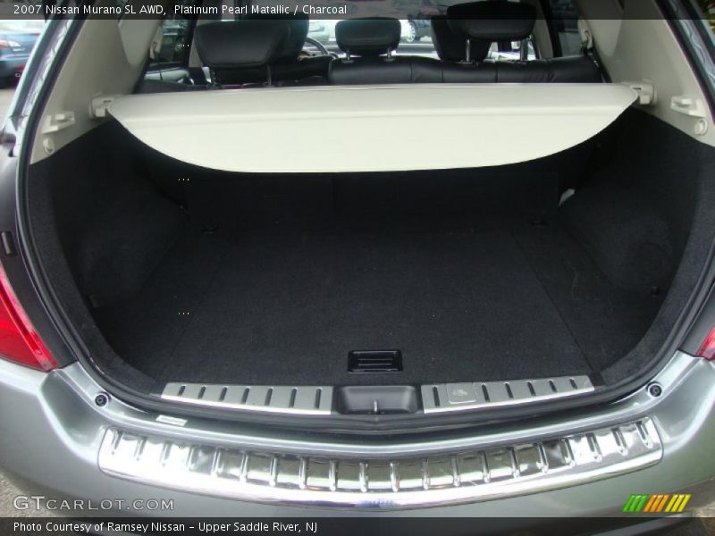 Platinum Pearl Matallic / Charcoal 2007 Nissan Murano SL AWD