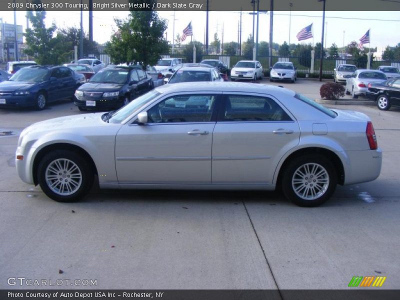 Bright Silver Metallic / Dark Slate Gray 2009 Chrysler 300 Touring