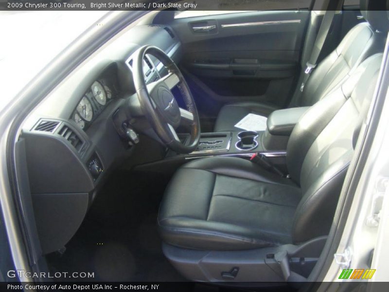 Bright Silver Metallic / Dark Slate Gray 2009 Chrysler 300 Touring