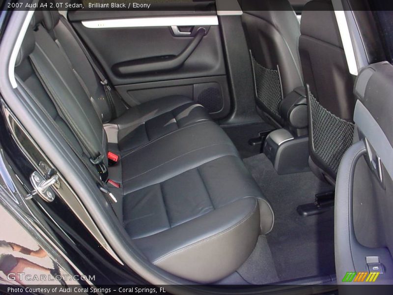 Brilliant Black / Ebony 2007 Audi A4 2.0T Sedan