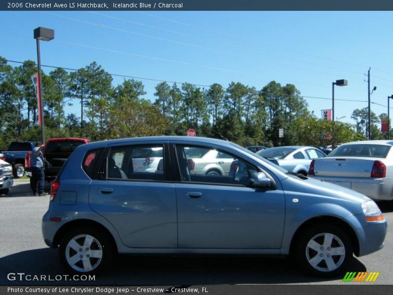 Icelandic Blue / Charcoal 2006 Chevrolet Aveo LS Hatchback