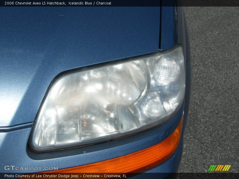Icelandic Blue / Charcoal 2006 Chevrolet Aveo LS Hatchback