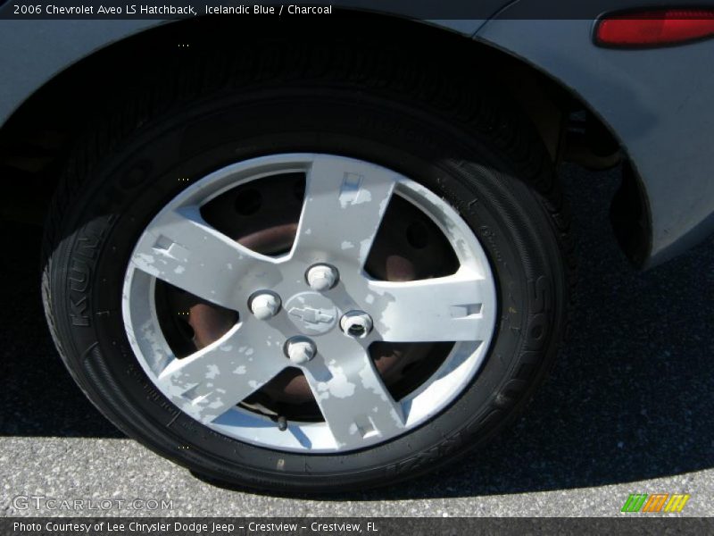 Icelandic Blue / Charcoal 2006 Chevrolet Aveo LS Hatchback