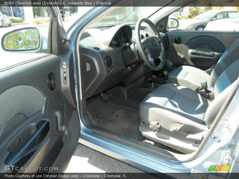Icelandic Blue / Charcoal 2006 Chevrolet Aveo LS Hatchback