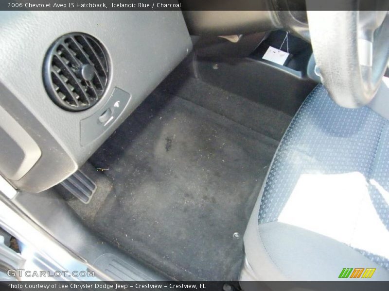 Icelandic Blue / Charcoal 2006 Chevrolet Aveo LS Hatchback