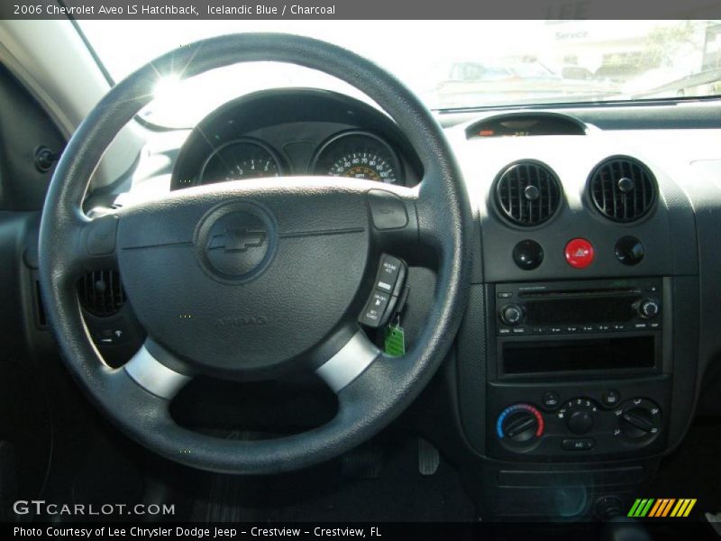Icelandic Blue / Charcoal 2006 Chevrolet Aveo LS Hatchback
