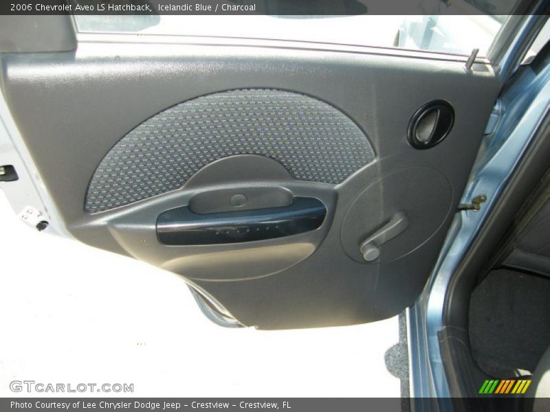 Icelandic Blue / Charcoal 2006 Chevrolet Aveo LS Hatchback