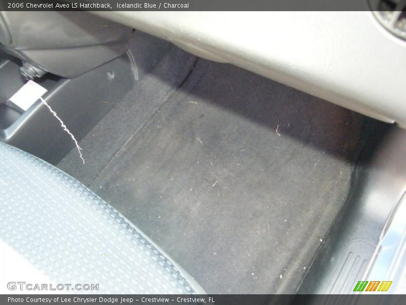 Icelandic Blue / Charcoal 2006 Chevrolet Aveo LS Hatchback