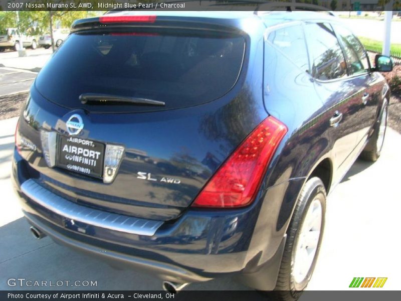 Midnight Blue Pearl / Charcoal 2007 Nissan Murano SL AWD