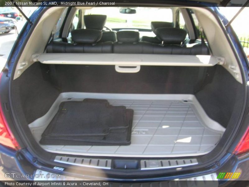 Midnight Blue Pearl / Charcoal 2007 Nissan Murano SL AWD
