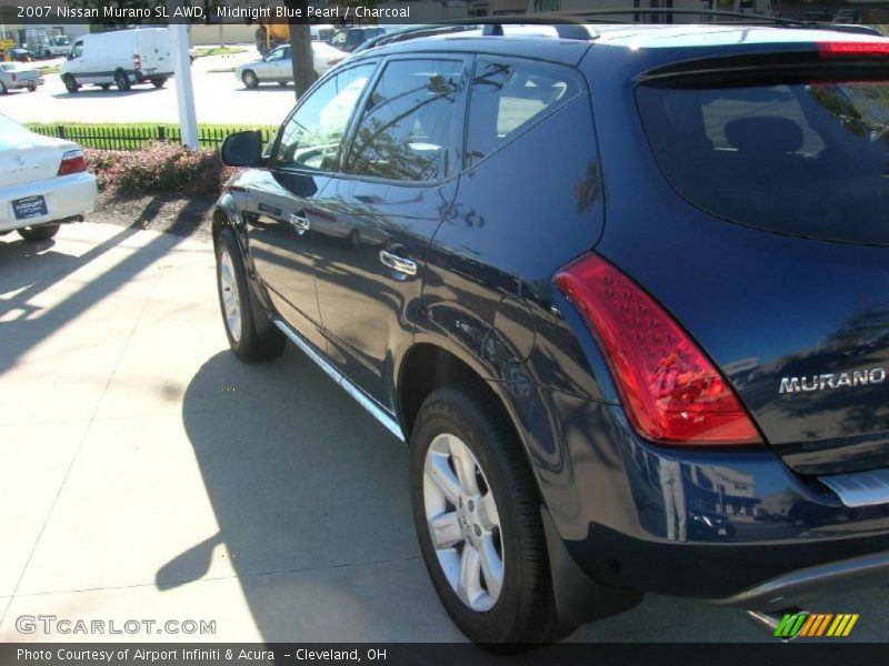 Midnight Blue Pearl / Charcoal 2007 Nissan Murano SL AWD