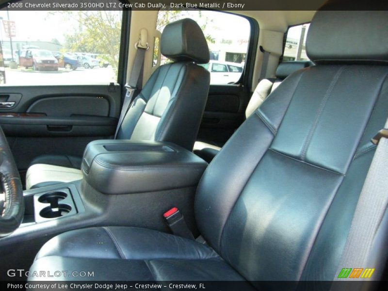 Dark Blue Metallic / Ebony 2008 Chevrolet Silverado 3500HD LTZ Crew Cab Dually