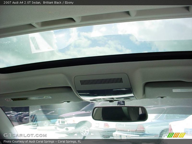 Brilliant Black / Ebony 2007 Audi A4 2.0T Sedan