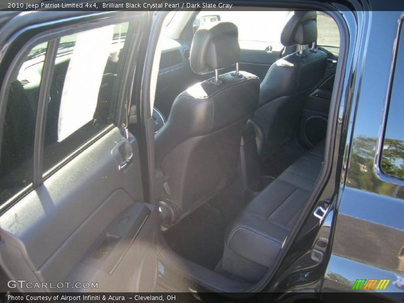 Brilliant Black Crystal Pearl / Dark Slate Gray 2010 Jeep Patriot Limited 4x4