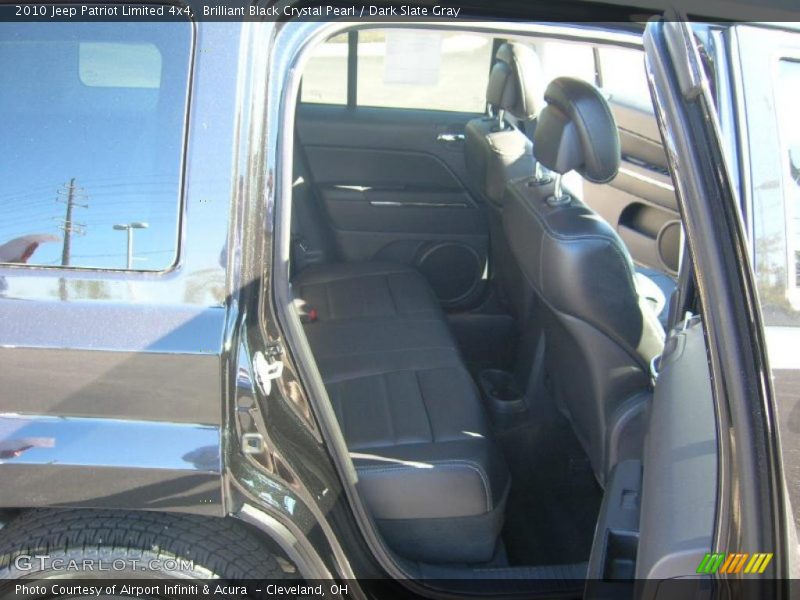 Brilliant Black Crystal Pearl / Dark Slate Gray 2010 Jeep Patriot Limited 4x4