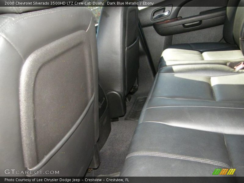 Dark Blue Metallic / Ebony 2008 Chevrolet Silverado 3500HD LTZ Crew Cab Dually