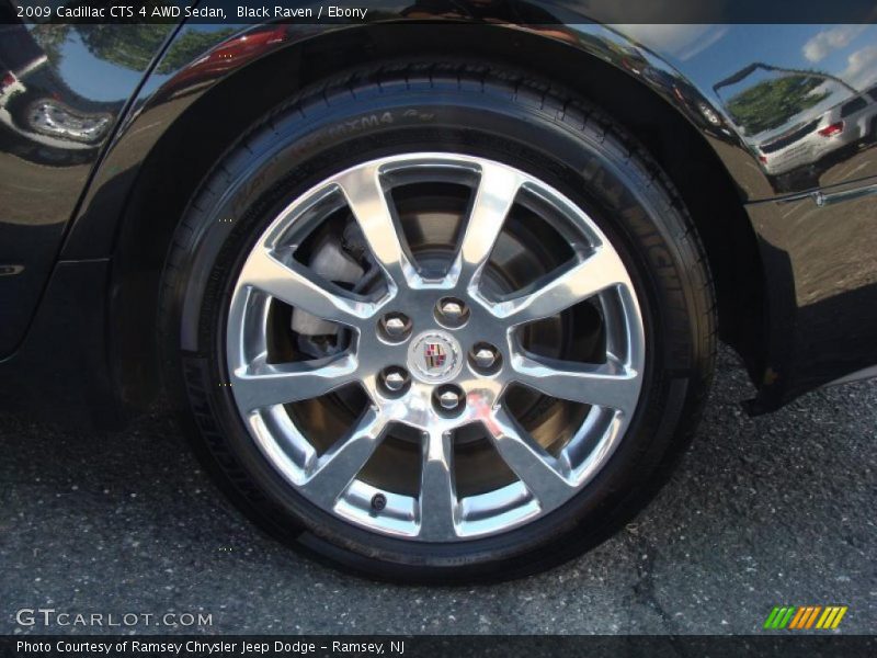 Black Raven / Ebony 2009 Cadillac CTS 4 AWD Sedan