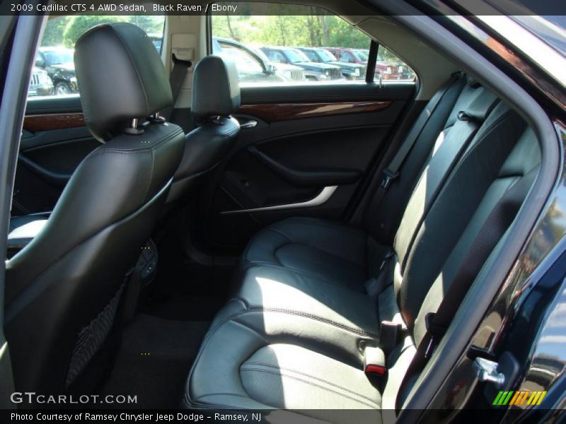 Black Raven / Ebony 2009 Cadillac CTS 4 AWD Sedan