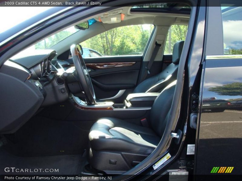 Black Raven / Ebony 2009 Cadillac CTS 4 AWD Sedan