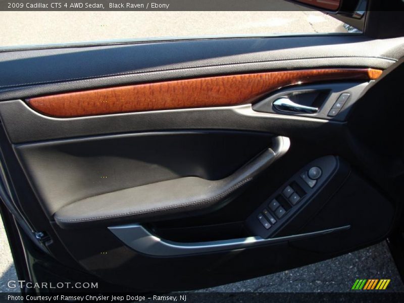 Black Raven / Ebony 2009 Cadillac CTS 4 AWD Sedan