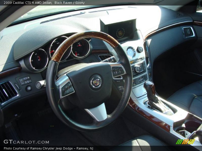 Black Raven / Ebony 2009 Cadillac CTS 4 AWD Sedan