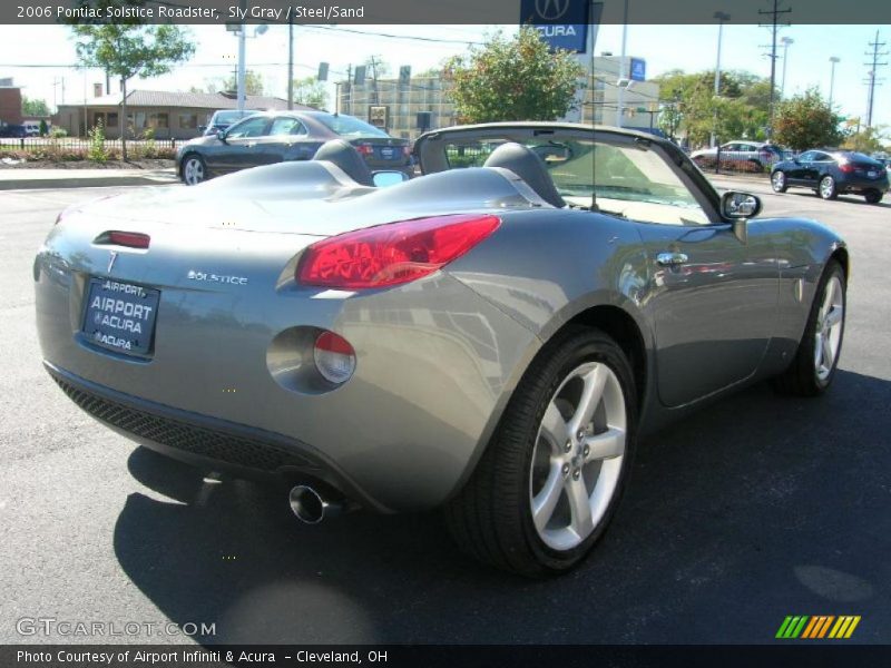 Sly Gray / Steel/Sand 2006 Pontiac Solstice Roadster