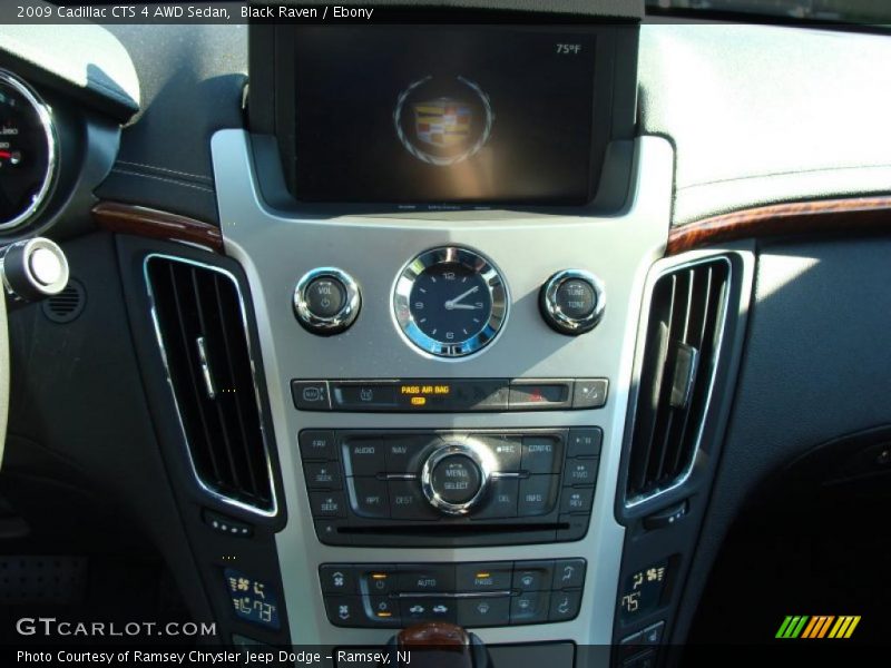 Black Raven / Ebony 2009 Cadillac CTS 4 AWD Sedan