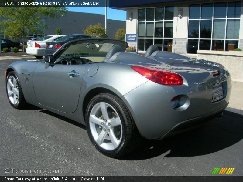 Sly Gray / Steel/Sand 2006 Pontiac Solstice Roadster