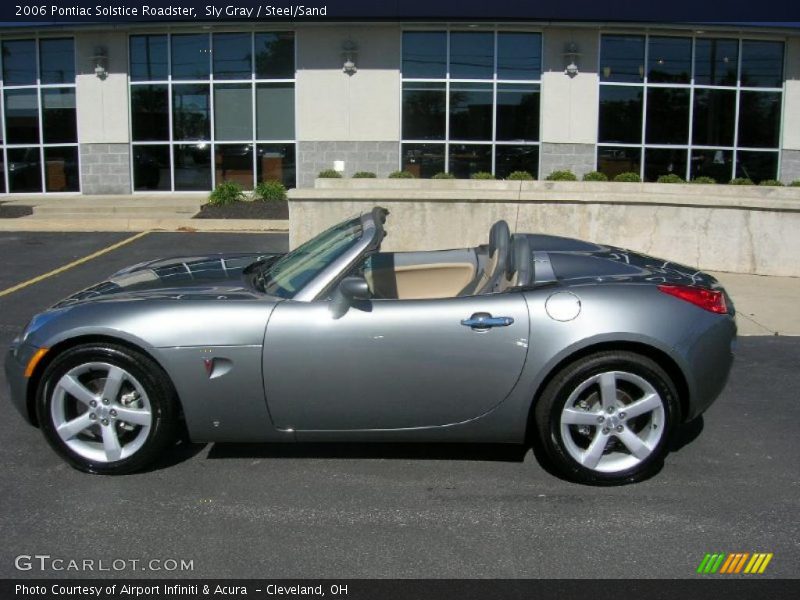 Sly Gray / Steel/Sand 2006 Pontiac Solstice Roadster