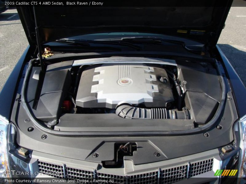 Black Raven / Ebony 2009 Cadillac CTS 4 AWD Sedan