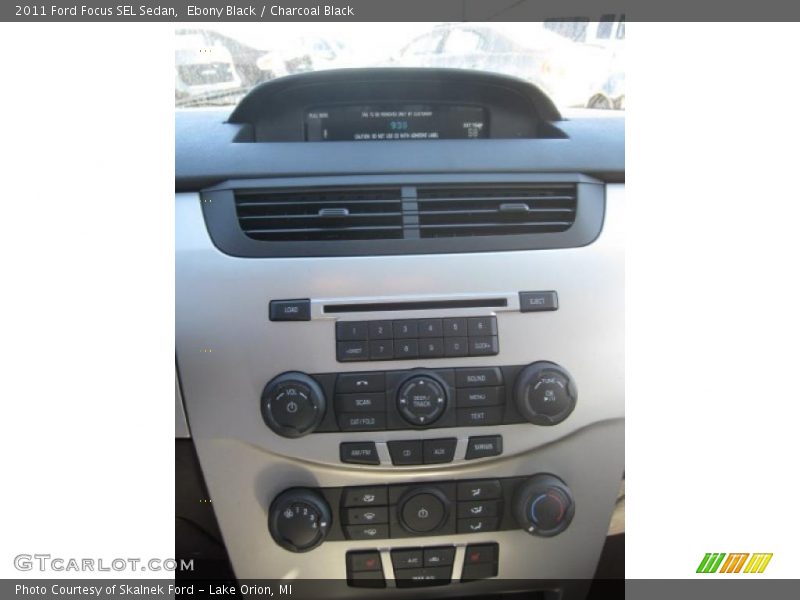 Ebony Black / Charcoal Black 2011 Ford Focus SEL Sedan