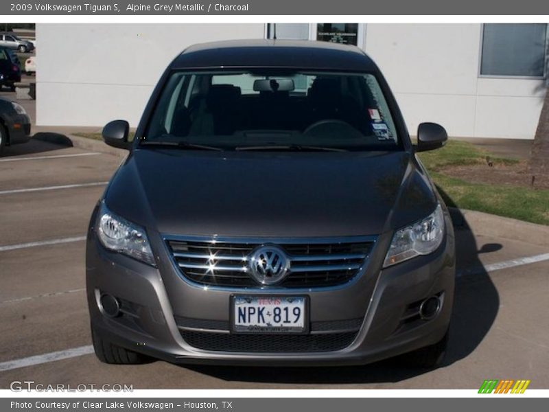 Alpine Grey Metallic / Charcoal 2009 Volkswagen Tiguan S
