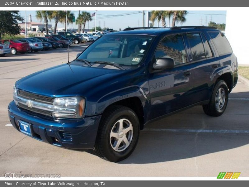 Indigo Blue Metallic / Medium Pewter 2004 Chevrolet TrailBlazer LS