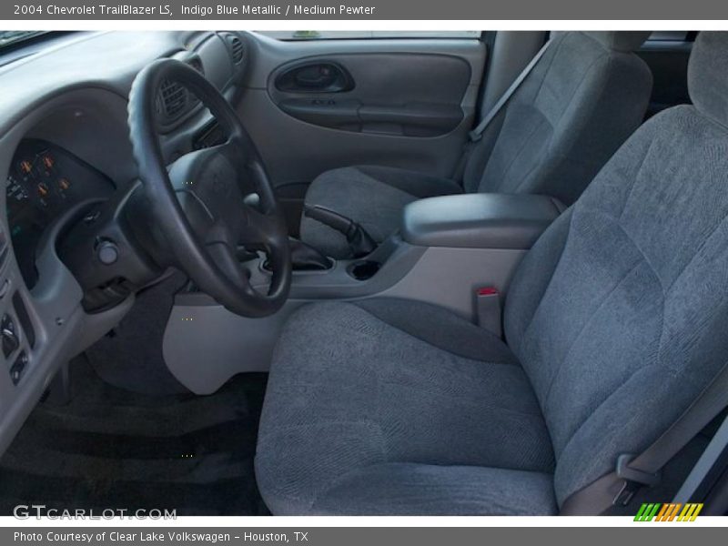 Indigo Blue Metallic / Medium Pewter 2004 Chevrolet TrailBlazer LS