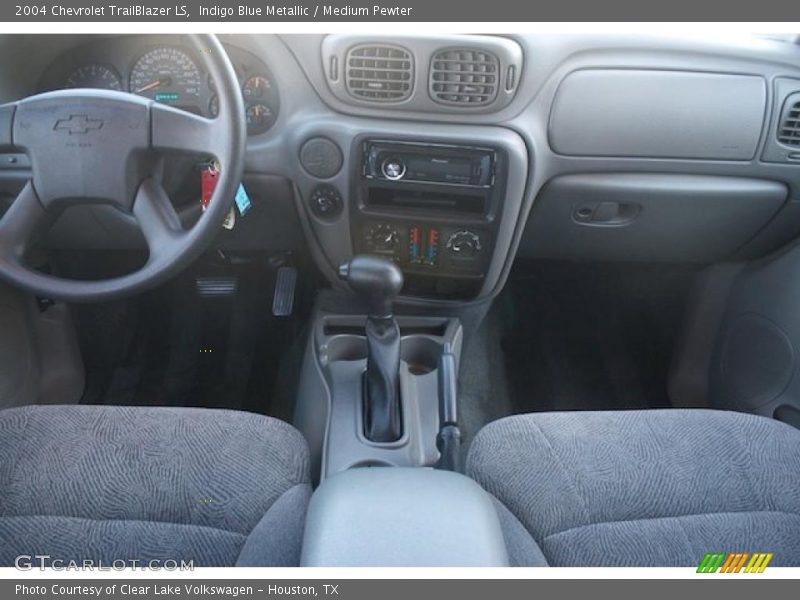 Indigo Blue Metallic / Medium Pewter 2004 Chevrolet TrailBlazer LS