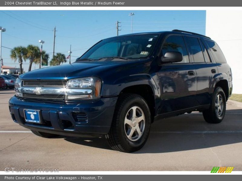 Indigo Blue Metallic / Medium Pewter 2004 Chevrolet TrailBlazer LS