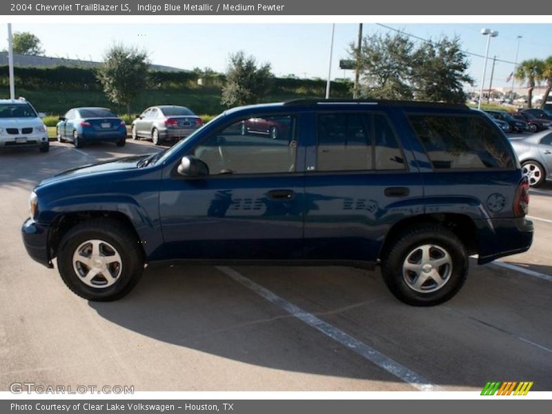 Indigo Blue Metallic / Medium Pewter 2004 Chevrolet TrailBlazer LS