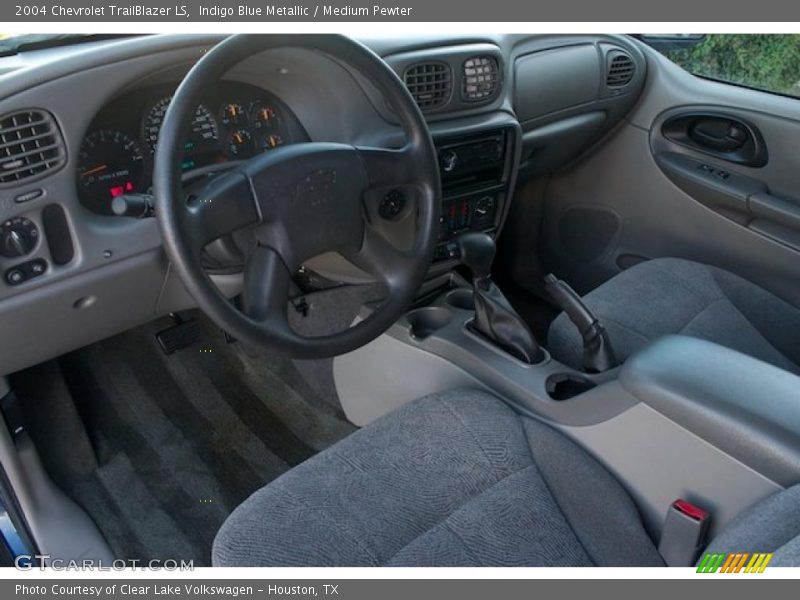 Indigo Blue Metallic / Medium Pewter 2004 Chevrolet TrailBlazer LS