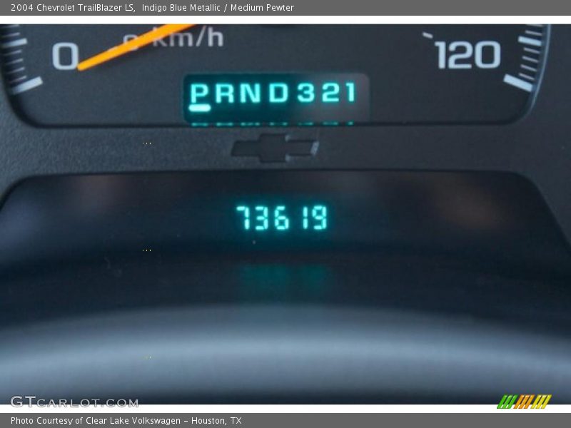 Indigo Blue Metallic / Medium Pewter 2004 Chevrolet TrailBlazer LS