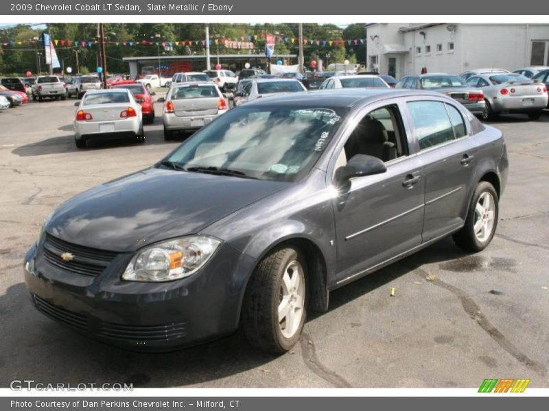 Slate Metallic / Ebony 2009 Chevrolet Cobalt LT Sedan