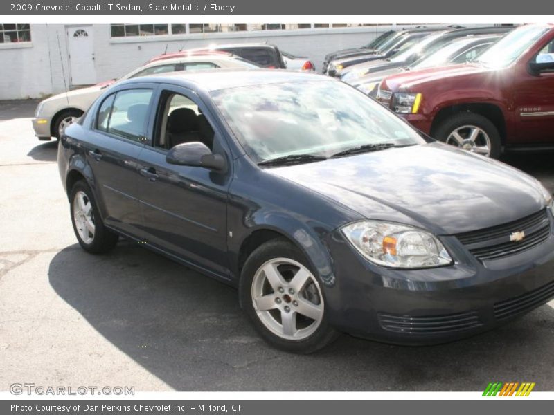 Slate Metallic / Ebony 2009 Chevrolet Cobalt LT Sedan