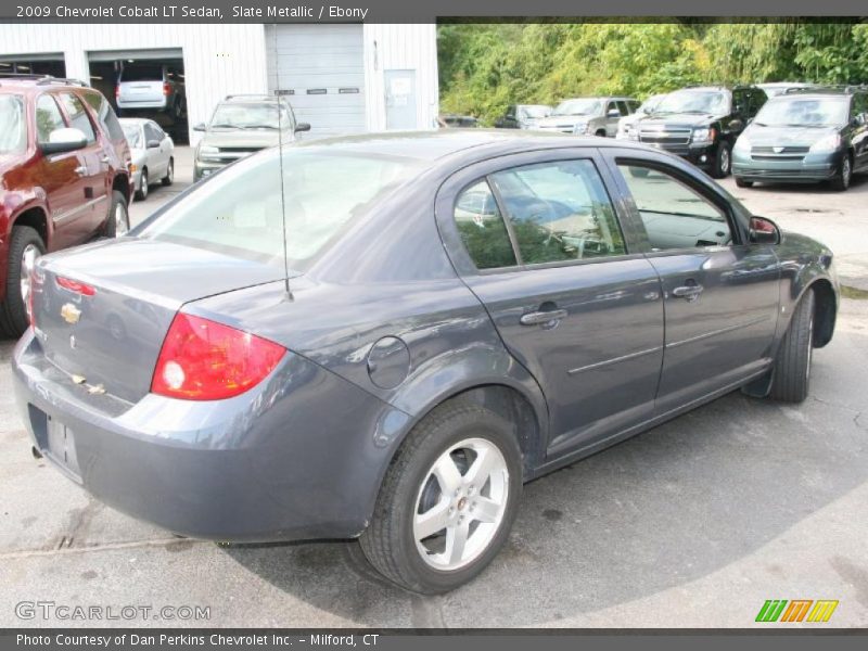 Slate Metallic / Ebony 2009 Chevrolet Cobalt LT Sedan